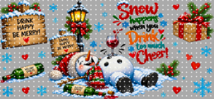 16oz Christmas-S  2756